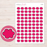 I-12995 planner sticker sheet with enlarged sticker detail