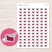 I-13003 planner sticker sheet with enlarged sticker detail