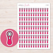 I-13025 planner sticker sheet with enlarged sticker detail