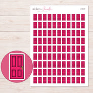I-13037 planner sticker sheet with enlarged sticker detail