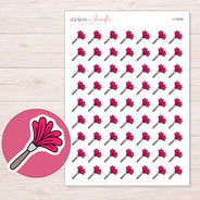 I-13038 planner sticker sheet with enlarged sticker detail