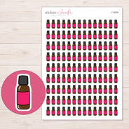 I-13039 planner sticker sheet with enlarged sticker detail