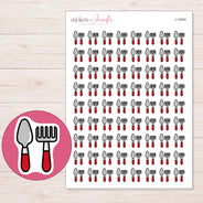 I-13054 planner sticker sheet with enlarged sticker detail