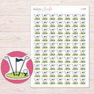 I-13057 planner sticker sheet with enlarged sticker detail