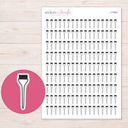 I-13063 planner sticker sheet with enlarged sticker detail