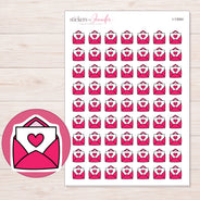I-13064 planner sticker sheet with enlarged sticker detail
