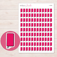 I-13067 planner sticker sheet with enlarged sticker detail