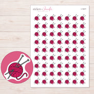 I-13077 planner sticker sheet with enlarged sticker detail
