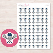 I-13080 planner sticker sheet with enlarged sticker detail