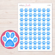 I-13109 planner sticker sheet with enlarged sticker detail