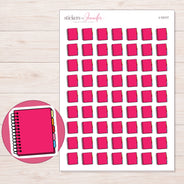 I-13117 planner sticker sheet with enlarged sticker detail
