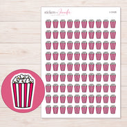 I-13125 planner sticker sheet with enlarged sticker detail