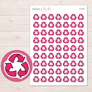 I-13134 planner sticker sheet with enlarged sticker detail
