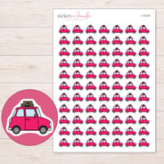 I-13137 planner sticker sheet with enlarged sticker detail