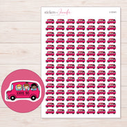 I-13141 planner sticker sheet with enlarged sticker detail