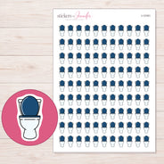 I-13161 planner sticker sheet with enlarged sticker detail