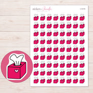 I-13170 planner sticker sheet with enlarged sticker detail