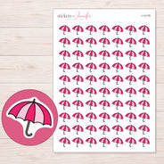 I-13179 planner sticker sheet with enlarged sticker detail