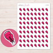 I-13194 planner sticker sheet with enlarged sticker detail