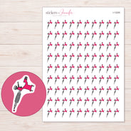 I-13205 planner sticker sheet with enlarged sticker detail