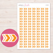 I-13213 planner sticker sheet with enlarged sticker detail
