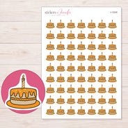 I-13230 planner sticker sheet with enlarged sticker detail