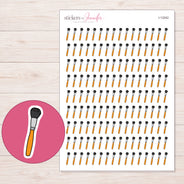 I-13242 planner sticker sheet with enlarged sticker detail