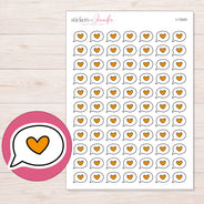 I-13243 planner sticker sheet with enlarged sticker detail