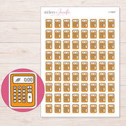 I-13247 planner sticker sheet with enlarged sticker detail