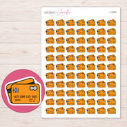 I-13265 planner sticker sheet with enlarged sticker detail