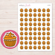 I-13272 planner sticker sheet with enlarged sticker detail
