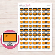 I-13277 planner sticker sheet with enlarged sticker detail
