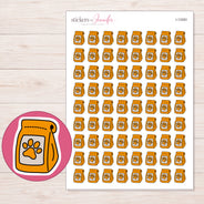 I-13283 planner sticker sheet with enlarged sticker detail