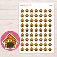 I-13284 planner sticker sheet with enlarged sticker detail