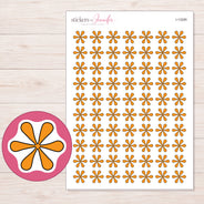 I-13285 planner sticker sheet with enlarged sticker detail