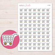 I-13292 planner sticker sheet with enlarged sticker detail
