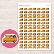 I-13308 planner sticker sheet with enlarged sticker detail