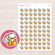 I-13319 planner sticker sheet with enlarged sticker detail
