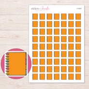 I-13327 planner sticker sheet with enlarged sticker detail