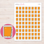 I-13339 planner sticker sheet with enlarged sticker detail