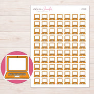 I-13348 planner sticker sheet with enlarged sticker detail