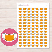 I-13354 planner sticker sheet with enlarged sticker detail