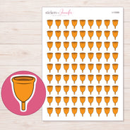 I-13359 planner sticker sheet with enlarged sticker detail
