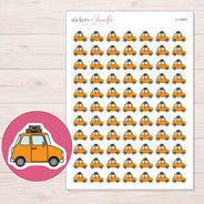 I-13403 planner sticker sheet with enlarged sticker detail