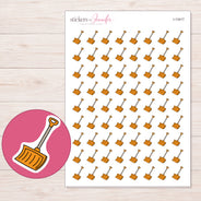 I-13417 planner sticker sheet with enlarged sticker detail