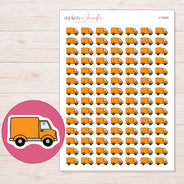 I-13442 planner sticker sheet with enlarged sticker detail