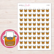 I-13443 planner sticker sheet with enlarged sticker detail