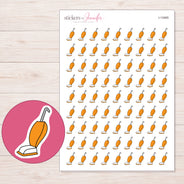 I-13465 planner sticker sheet with enlarged sticker detail