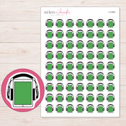 I-13481 planner sticker sheet with enlarged sticker detail