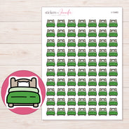 I-13483 planner sticker sheet with enlarged sticker detail